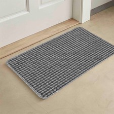 Large Small Grey Black Rugs Hallway Runner Ochre Non Slip Washable Kitchen Mats