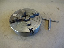Myford lathe chuck 4 jaw steel thin lightened body