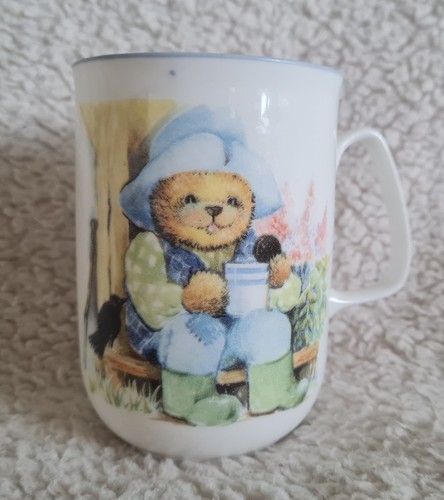 Vintage rose england teddy - of,