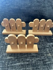 Dolls House Wooden Picket Garden Fence fencing each piece 7.5cm wide 