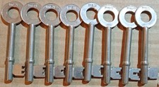 MORTICE KEYS FOR UNION LOCKS 8