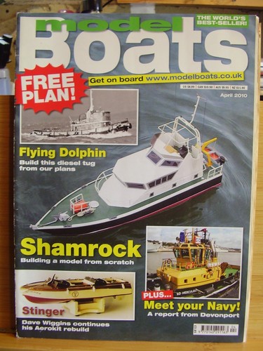 Model boats magazine april - model,