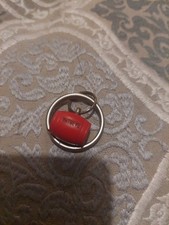 Vintage Small Barrel Keyring Red Plastic WATNEYS Pale Lager PUB 2cm Brewery 70's