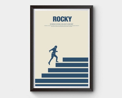 Rocky poster movie - rocky,