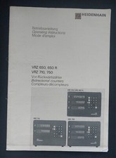 Heidenhain VRZ 650, 650R 710 &