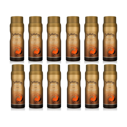 Addiction gold deodorant body - gold,