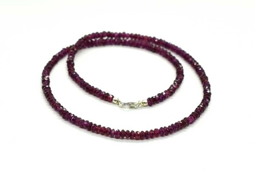 Aaa natural red garnet faceted - garnet,