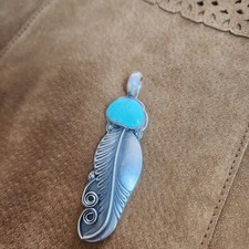 Navajo handcrafted turquoise - handcrafted,