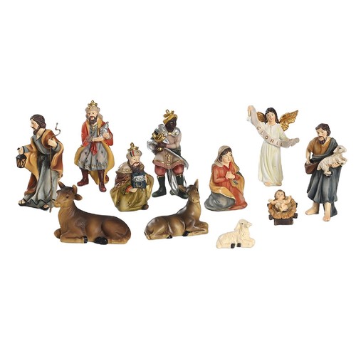 11pcs christmas figurine - 11pcs,