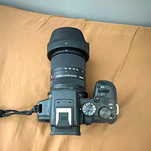 Canon r10 sigma 18 50mm - canon, +