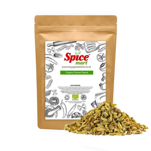 Organic fennel seeds valiary - organic,