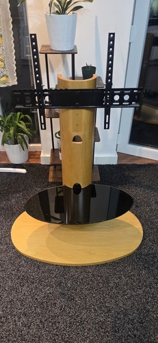 Stand black glass - tv,