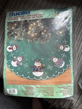 Bucilla felt snowmen tree - felt,