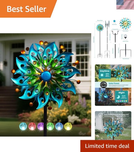 Solar wind spinners - spinners, outdoor