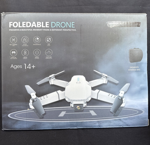 Foldable drone camera 50x - foldable, hd