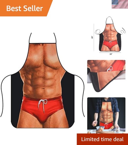 Durable polyester funny apron - polyester,
