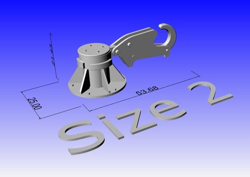 Model boat tug osv - fitting,