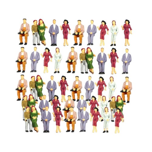 100x mixed painted model - 100x,