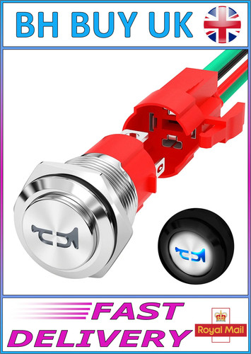 16mm metal horn button - button, 20a