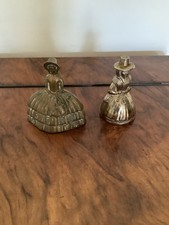 Vintage Brass Welsh Lady With