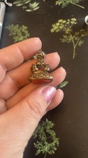 Georgian intaglio wax seal fob - georgian,