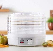 MisterChef Food Dehydrator 250W White Large 5 Trays 