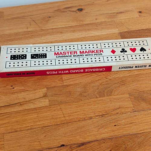 Master marker wooden cribbage - marker,