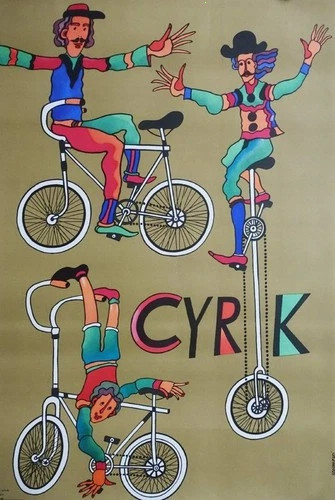 Cyrk vintage polish - cyrk,