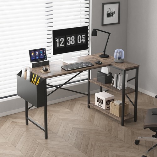 Shaped corner desk - corner,