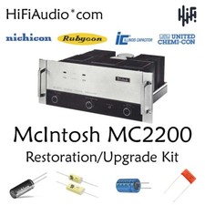 McIntosh MC2200 amp rebuild