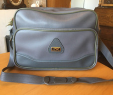 ACKOLITE RETRO VINYL SPORTS BAG/HOLDALL SHOULDER BAG HEIGHT 28.5cm