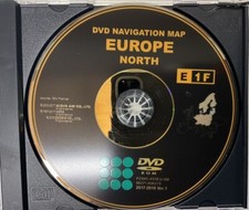 2017/18 TOYOTA &LEXUS E1F SAT NAV DISC UPDATE  NORTH EUROPE MAP VERSION 1