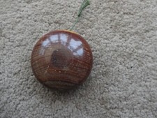  Vintage Solid Natural WOOD EXECUTIVE YOYO Collectible Toy Business Gift 5 cm wi