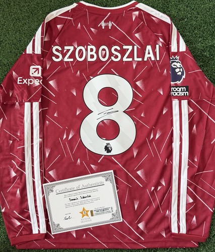 Dominik szoboszlai hand - hand, signed