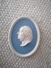 Wedgwood  Jasperware  Samuel Johnson Portrait Medallion Limited Edition 116/200