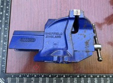 RECORD VICE 1 TON WITH ANVIL ??????? made in England 4" Jaws