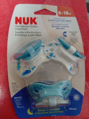 Nuk orthodontic pacifier value - nuk,