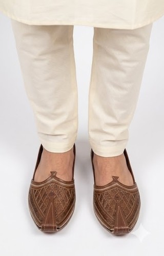 Men leather jutties shoes - jutties,
