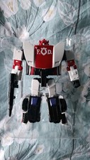 Transformers KO red alert Figure In Box 