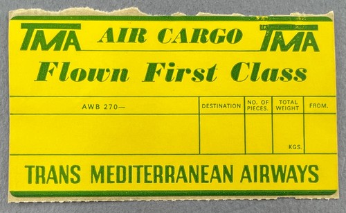 Trans mediterranean airways - trans,