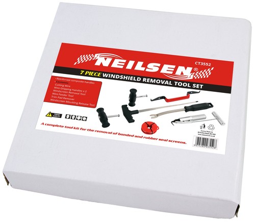 Windshield removal tool set - windshield,