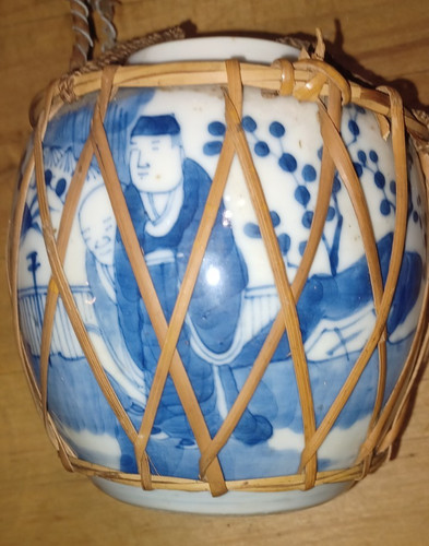 Vintage antique chinese blue - vintage/antique,