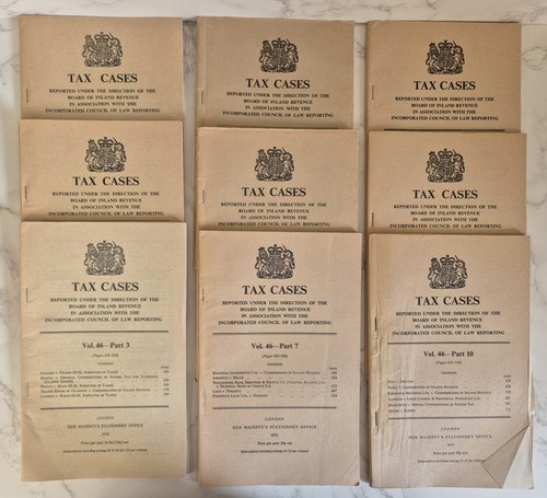 Tax cases inland revenue - cases,