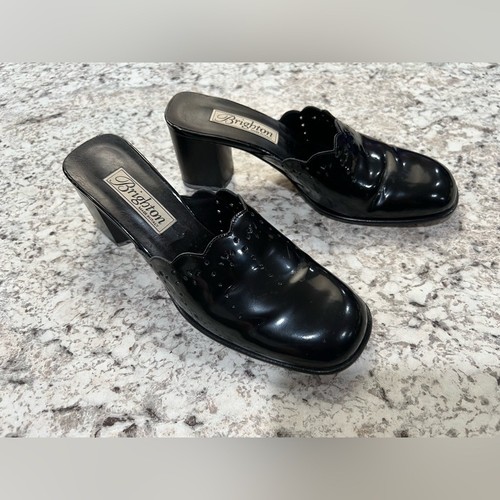 Brighton womens black mule - brighton,