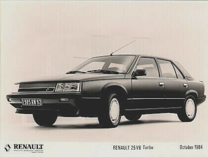 Renault turbo 1984 85 - renault, 25
