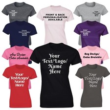 Personalised Ladies T Shirt