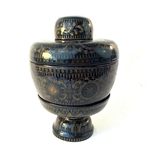 Burmese bamb00 lacquer rice - lacquer,