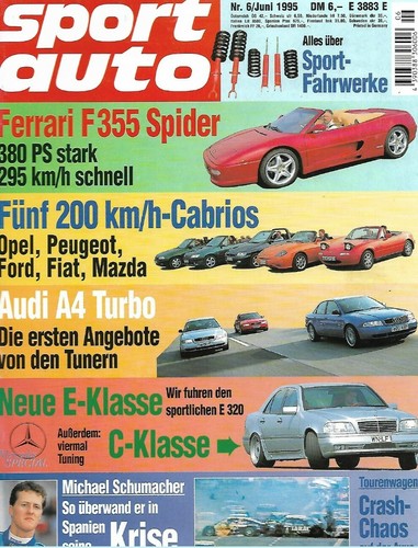 Sport auto 1995 - sport, june