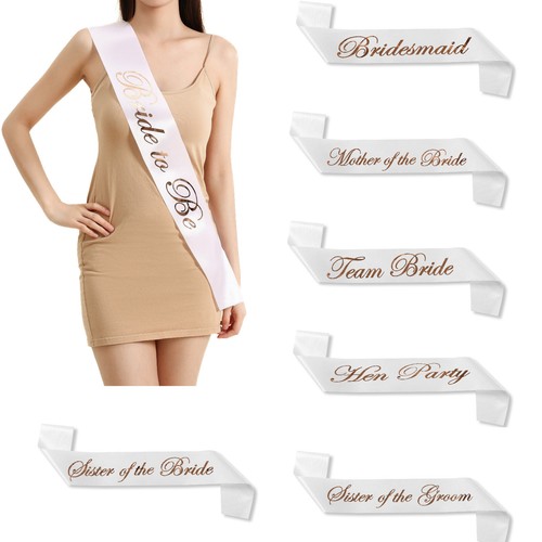 Hen party sashes team bride - hen,
