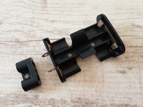 Meccano 2aa battery box - 2aa,